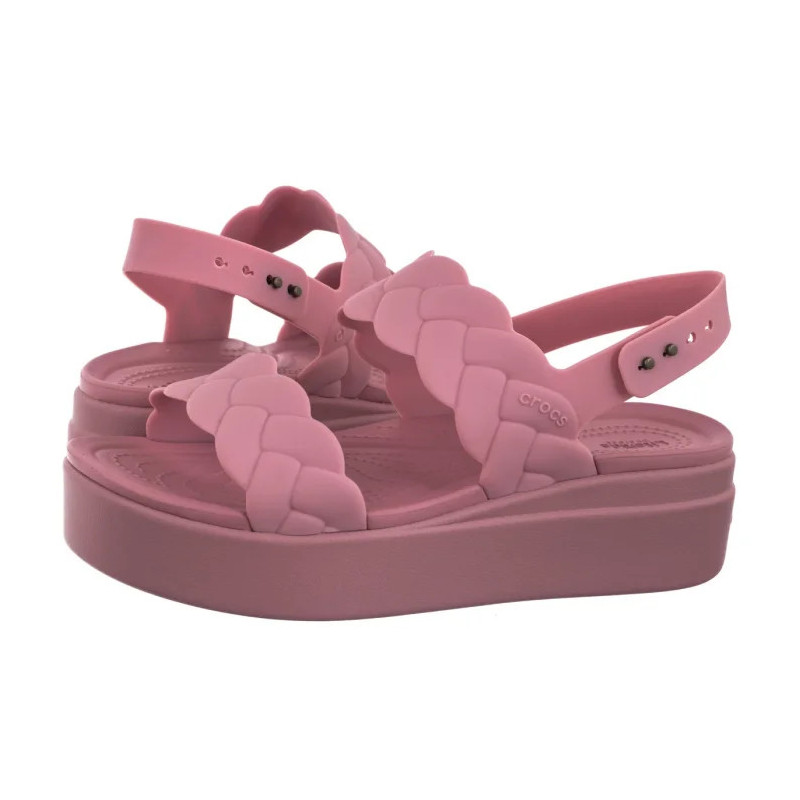 Crocs Brooklyn Woven Upper Lw Rosette 209977-6XX (CR383-c) kingad