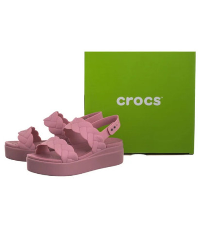 Crocs Brooklyn Woven Upper Lw Rosette 209977-6XX (CR383-c) kingad