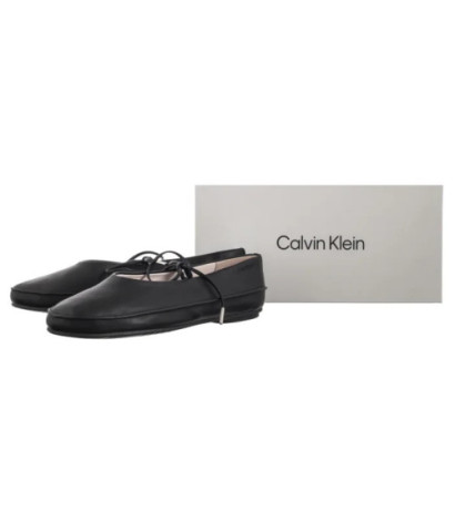 Calvin Klein Ballerina Mary Jane Strap Lth Ck Black HW0HW02656 BEH (CK678-a) baleriinid