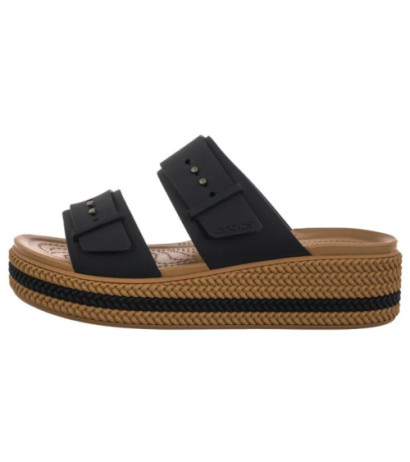 Crocs Brooklyn Woven Buckle Black 209978-001 (CR398-a) kingad