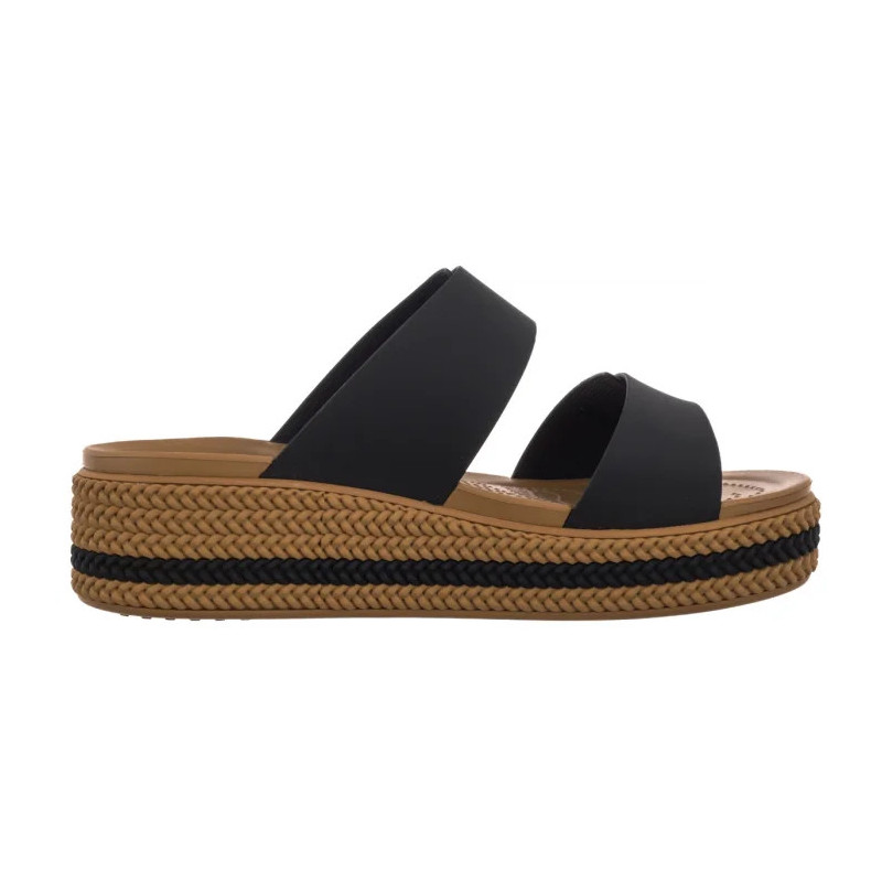 Crocs Brooklyn Woven Buckle Black 209978-001 (CR398-a) kingad