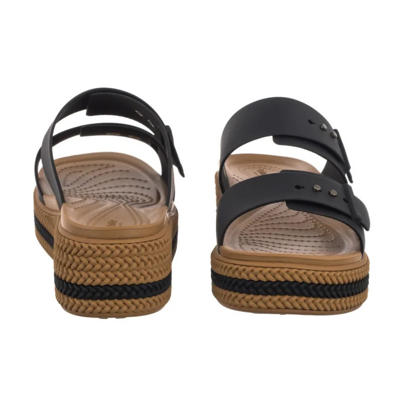 Crocs Brooklyn Woven Buckle Black 209978-001 (CR398-a) kingad
