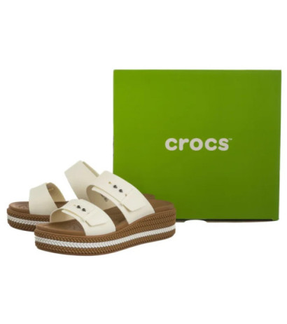 Crocs Brooklyn Woven Buckle Chalk 209978-0WV (CR398-b) kingad