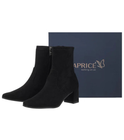Caprice Czarne 9-25354-41 044 Black Stretch Vegan (CP444-a) kingad