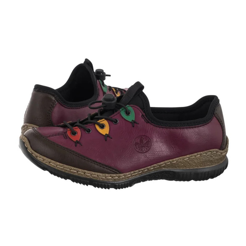 Rieker Fioletowe N3271-30 Pink (RI185-c) kingad