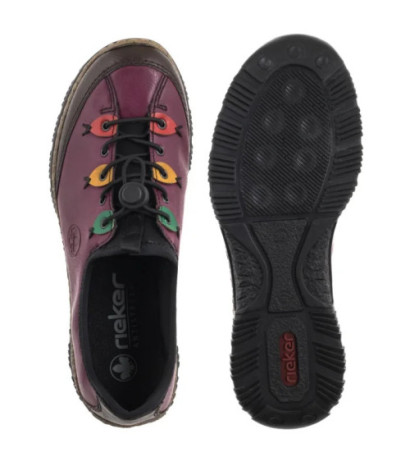 Rieker Fioletowe N3271-30 Pink (RI185-c) kingad
