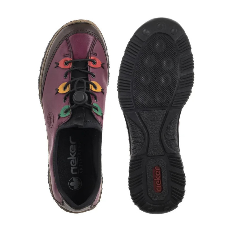 Rieker Fioletowe N3271-30 Pink (RI185-c) kingad