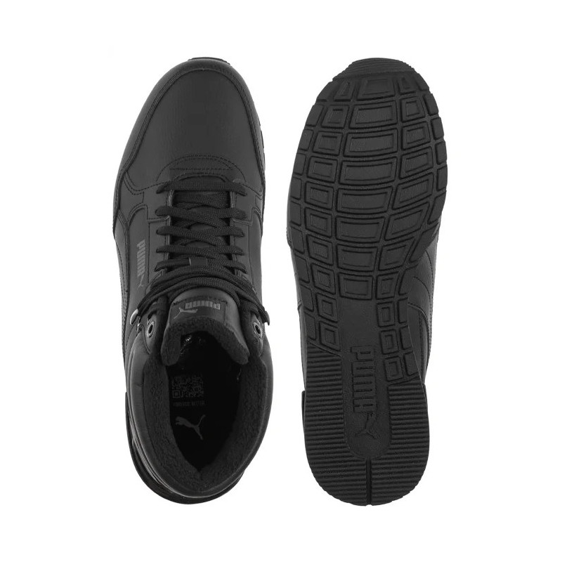 Puma ST Runner v4 Mid Black - Gray 402893-01 (PU627-a) kingad