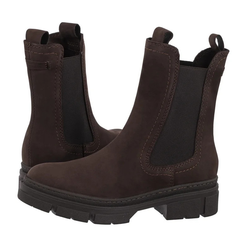 Tamaris Brązowe 1-25901-41 3B2 Mocca Nubuc (TM499-b) kingad