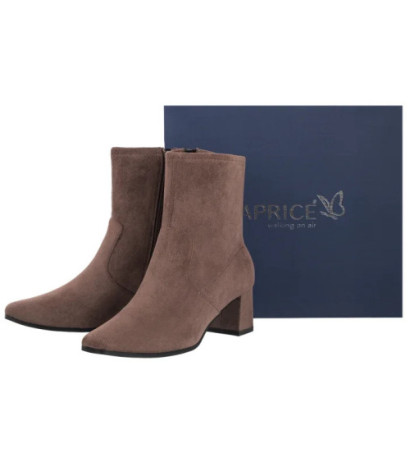 Caprice Brązowe 9-25354-41 306 Cafe Stretch Vegan (CP444-b) kingad