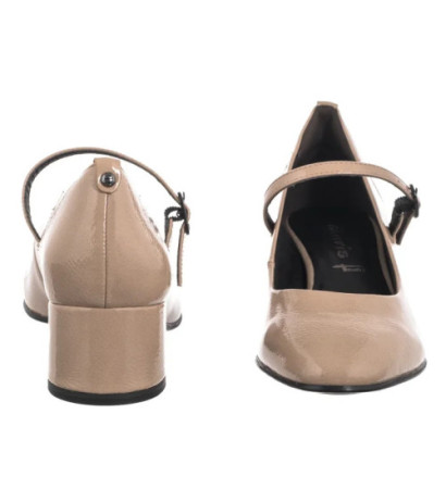 Tamaris Beżowe Lakierowane 1-22312-43 341 Taupe (TM555-a) kingad