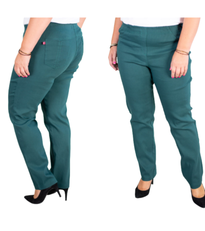 Pikad venivad püksid kõrgendatud vöökohaga BENGALINY 02 K22 Petrol