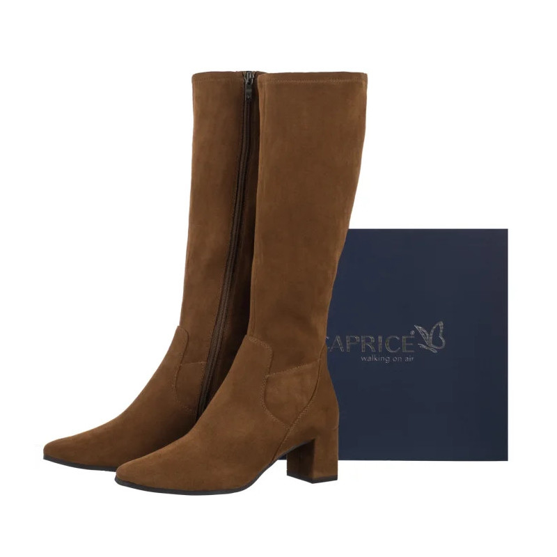 Caprice Brązowe 9-25547-41 394 Brown Stretch (CP427-b) kingad