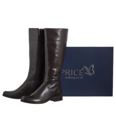 Caprice Brązowe 9-25511-41 337 Dk Brown Nappa (CP448-a) saapad