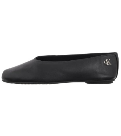 Calvin Klein Round Ballerina Lth Hardware Black HW0HW02810 BEH (CK684-a) baleriinid