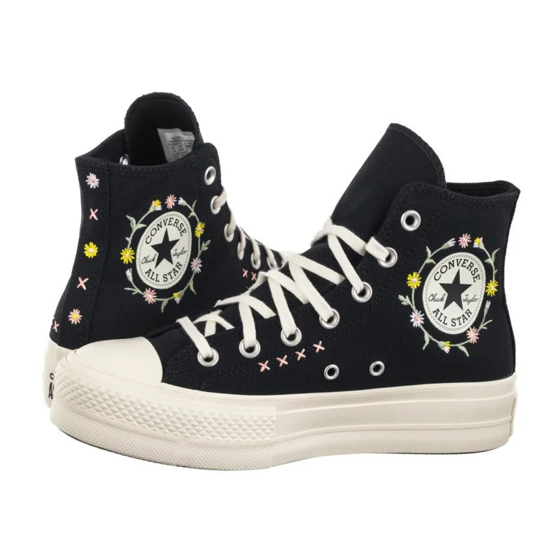 Converse CTAS Lift Hi Black/Egret/Flamingo Fade A15007C (CO801-a) kingad