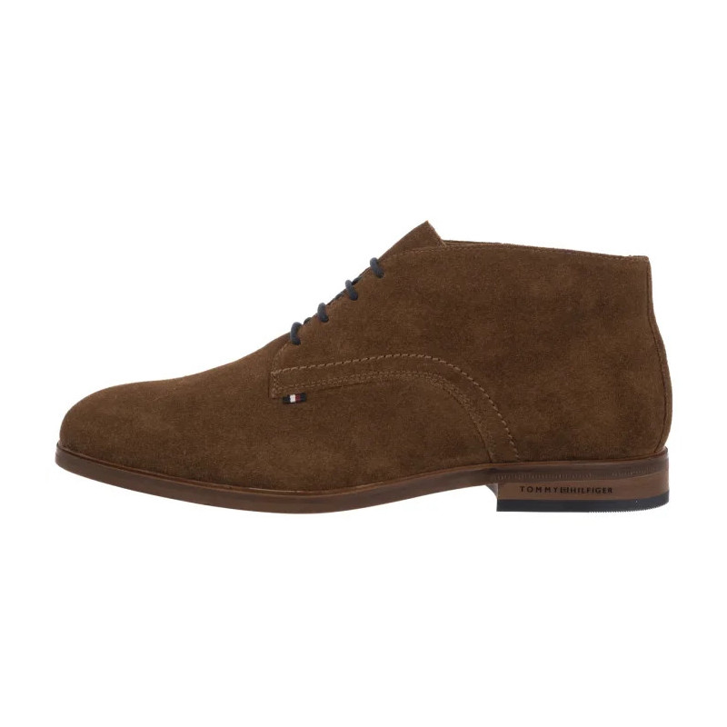 Tommy Hilfiger Hilfiger Dress Suede Boot Coconut Grove FM0FM05726 GVQ (TH1378-a) kingad