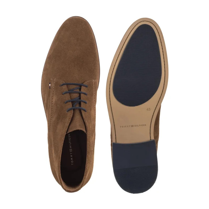 Tommy Hilfiger Hilfiger Dress Suede Boot Coconut Grove FM0FM05726 GVQ (TH1378-a) kingad