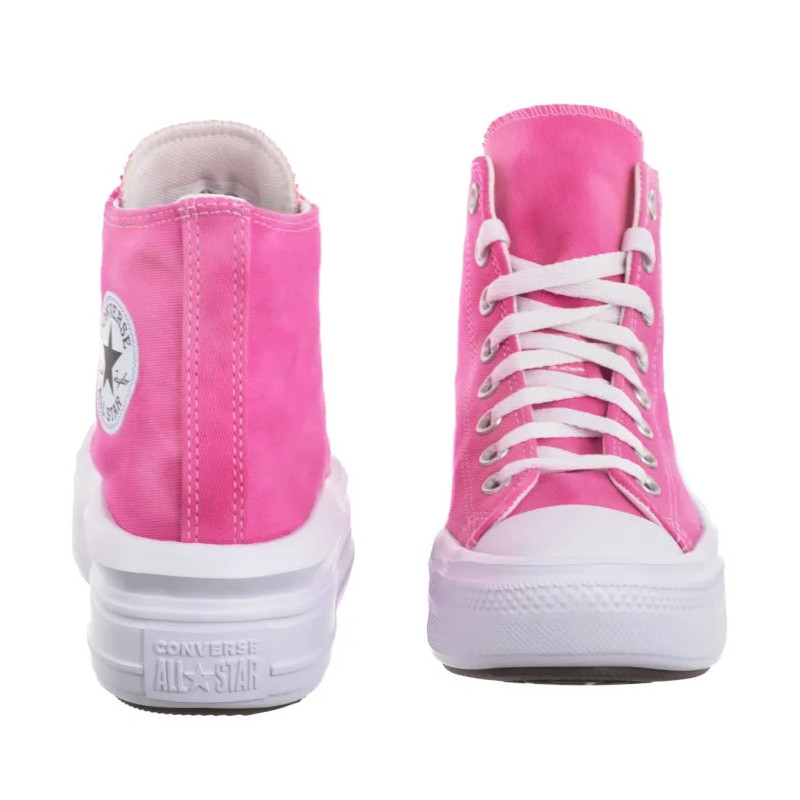 Converse CTAS Move Hi White/Chaos Fuchsia A11817C (CO651-f) kingad