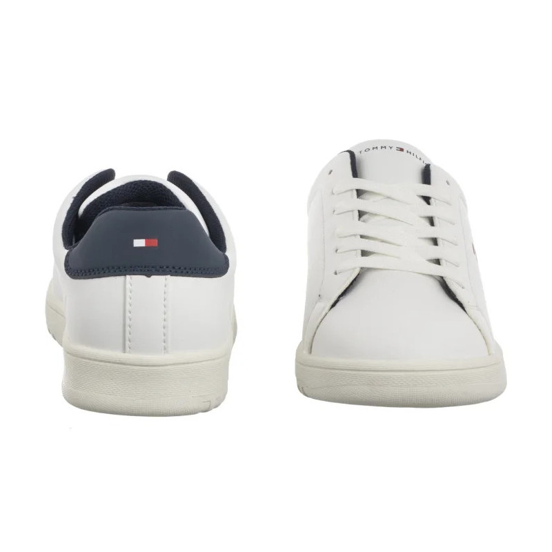 Tommy Hilfiger Low Cut Lace-Up Sneaker T3X9-34073-1355 X336 White/Blue (TH1377-a) spordijalatsid
