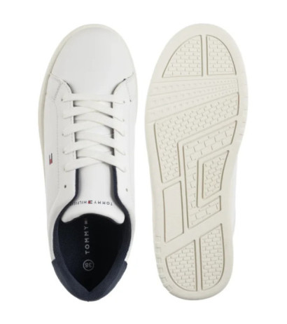 Tommy Hilfiger Low Cut Lace-Up Sneaker T3X9-34073-1355 X336 White/Blue (TH1377-a) spordijalatsid