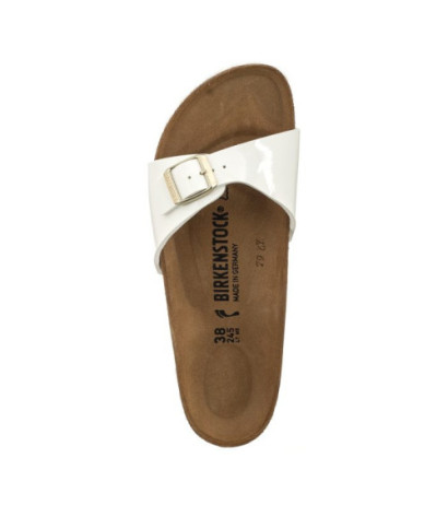 Birkenstock Madrid BS Patent White 1005310 (BK6-h) Naiste kingad/klappide klapid