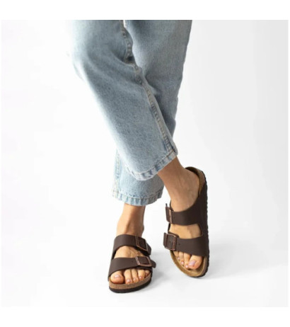 Birkenstock Arizona Dark Brown 051703 (BK2-e) Naiste kingad/klappide klapid