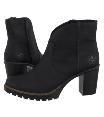 Rieker Czarne Y2553-00 Black (RI289-b) kingad