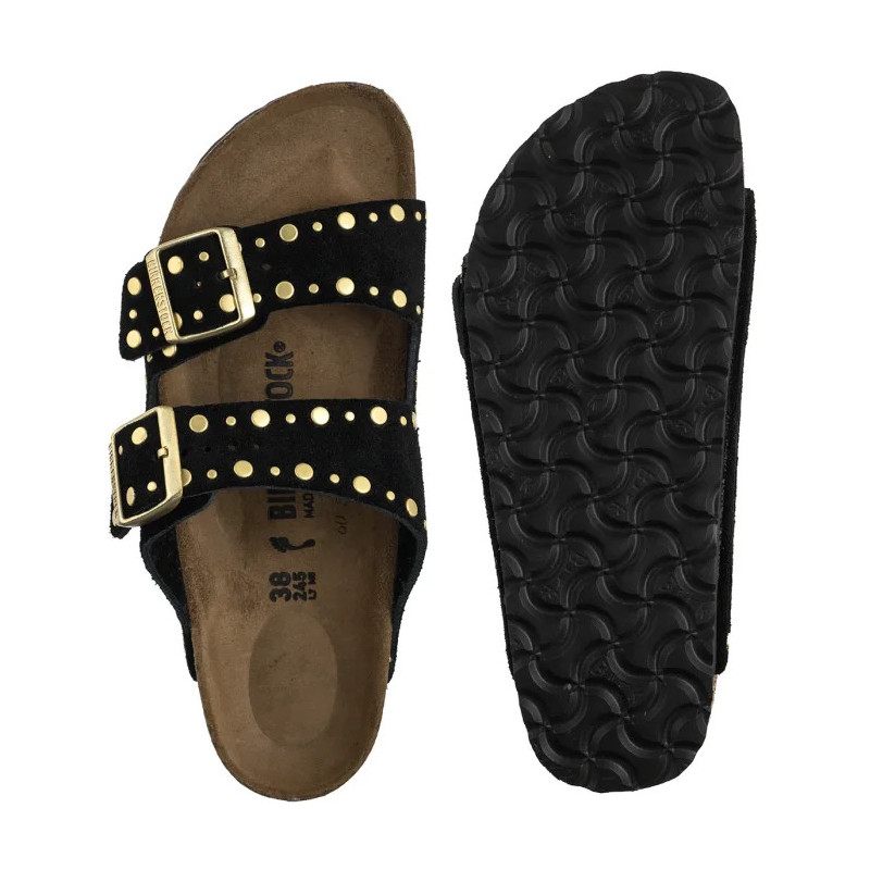 Birkenstock Arizona Rivet Border Black 1030348 (BK330-a) Naiste kingad/klappide klapid