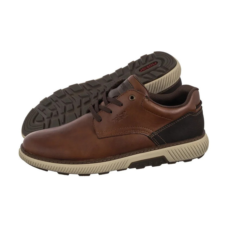 Rieker Brązowe B3313-24 Brown (RI290-a) kingad