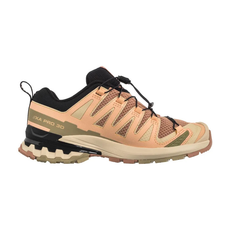 Salomon Xa Pro 3D V9 W Cork/Peach Fuzz/Sponge 475891 (SO9-a) jooksujalatsid