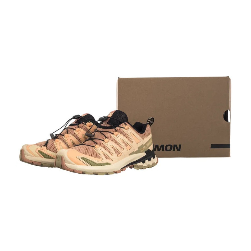 Salomon Xa Pro 3D V9 W Cork/Peach Fuzz/Sponge 475891 (SO9-a) jooksujalatsid