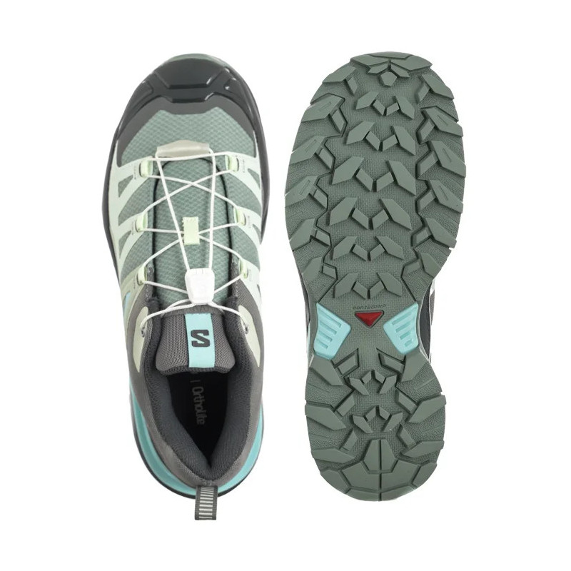 Salomon X Ultra 360 W Green Milieu/Urban Chic/Clearly Aqua 477395 (SO3-b) kingad