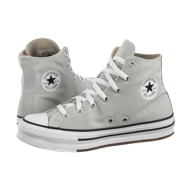 Converse CTAS Eva Lift Hi Rainwashed Grey/White A13122C (CO660-d) kingad