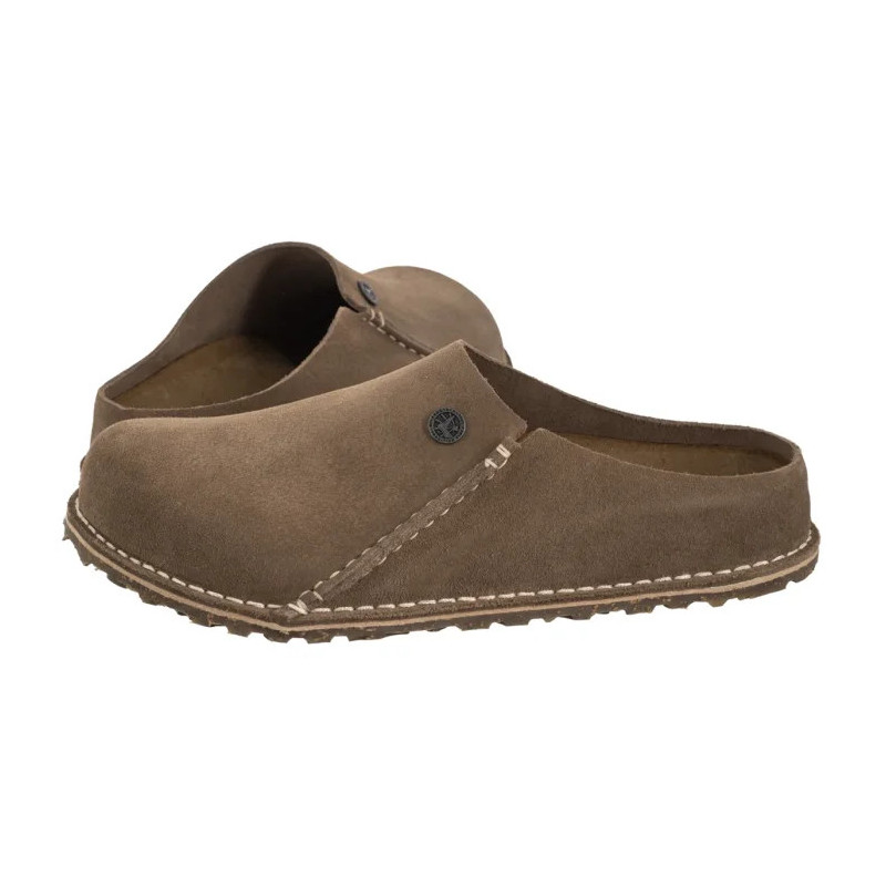 Birkenstock Zermatt Premium Suede Gray Taupe 1021318 (BK340-a) sussid