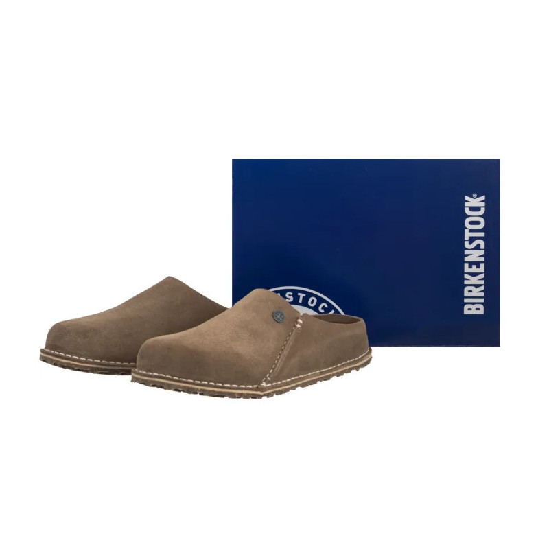 Birkenstock Zermatt Premium Suede Gray Taupe 1021318 (BK340-a) sussid