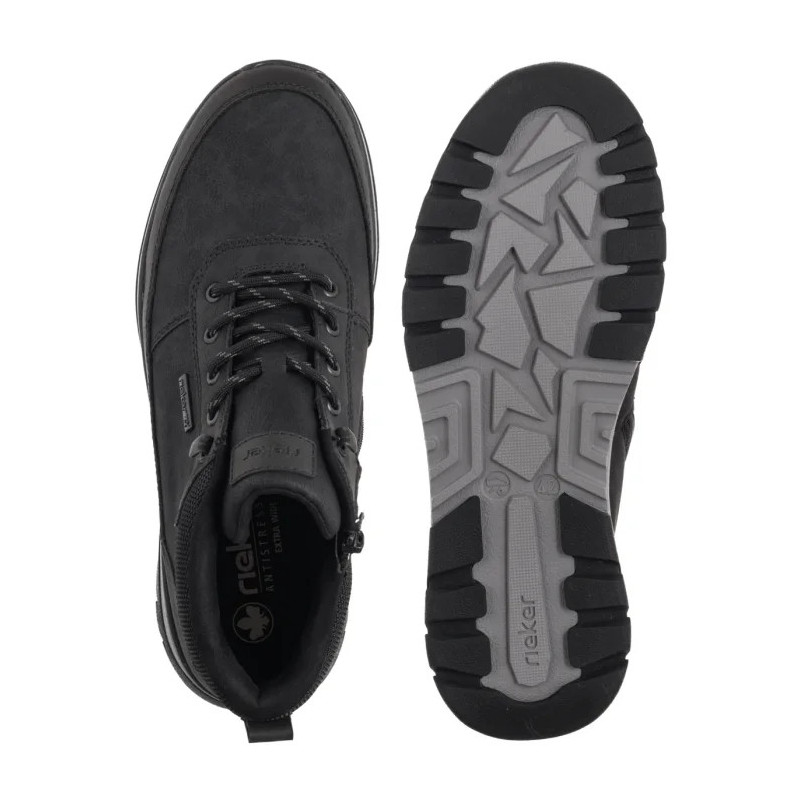 Rieker Czarne B9300-00 Black (RI296-a) kingad