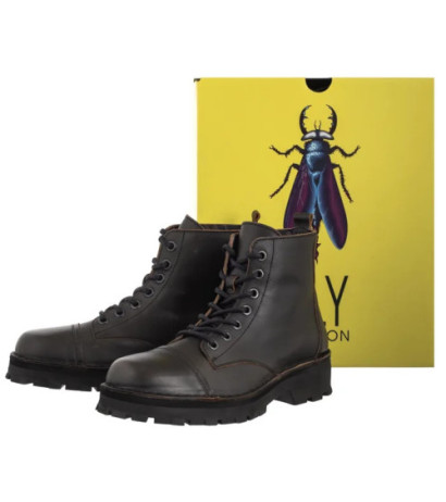 FLY London Kelf Antique Black P211167000 (FL422-a) saapad