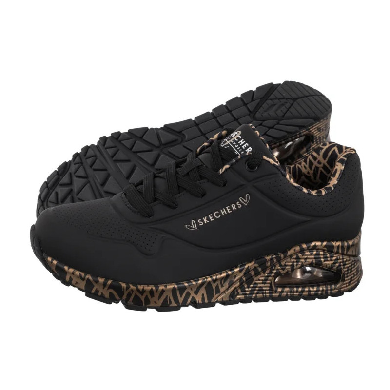 Skechers Uno Loving Love Black/Rose Gold 155506/BKRG (SK267-a) spordijalatsid