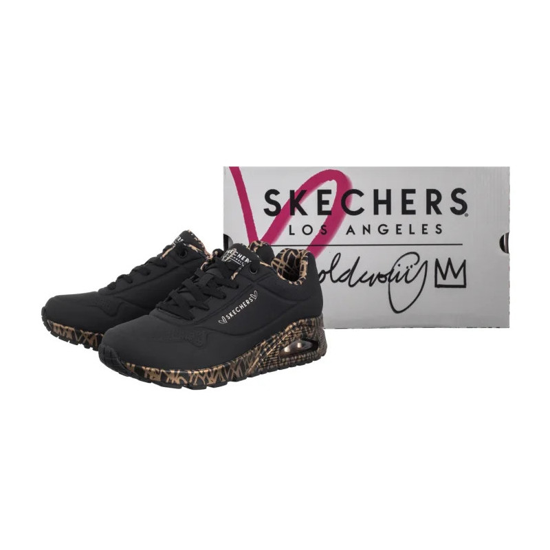 Skechers Uno Loving Love Black/Rose Gold 155506/BKRG (SK267-a) spordijalatsid