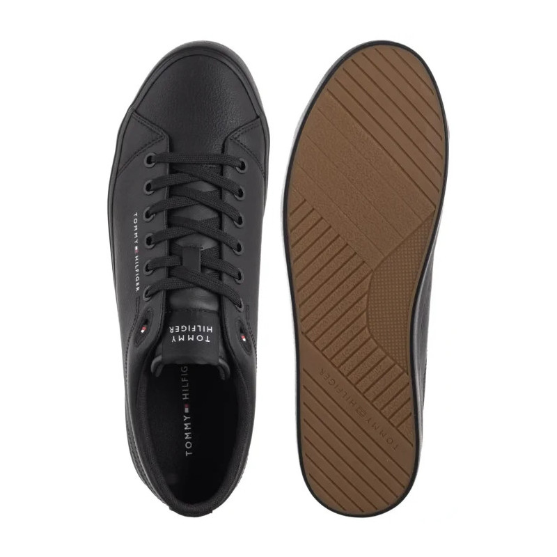 Tommy Hilfiger TH Hi Vulc Core Low Lth II Ess White FM0FM05511 YBS (TH1346-b) spordijalatsid