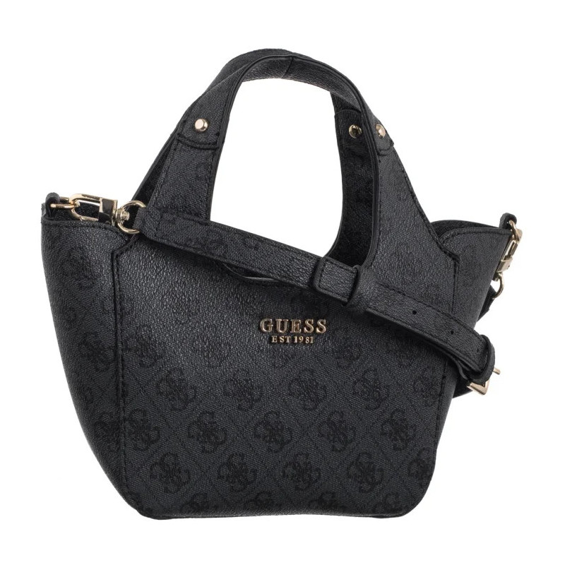 Guess Calista 2 In 1 Mini Tote HWSG73 34750 Coal Logo (GU782-a) käekott