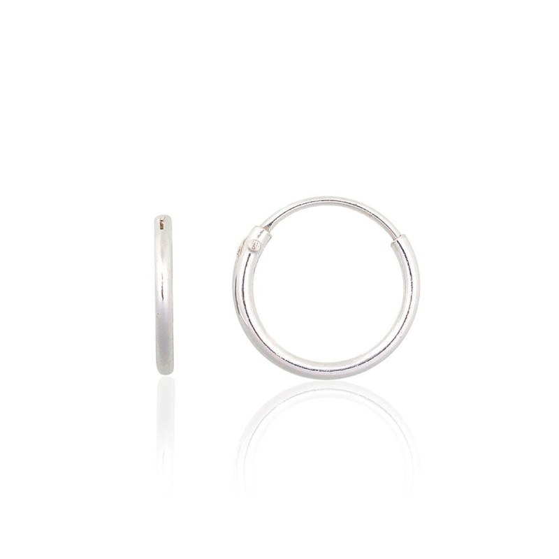 Hõbekõrvarõngad-ringikesed 2203858, Hõbe 925°