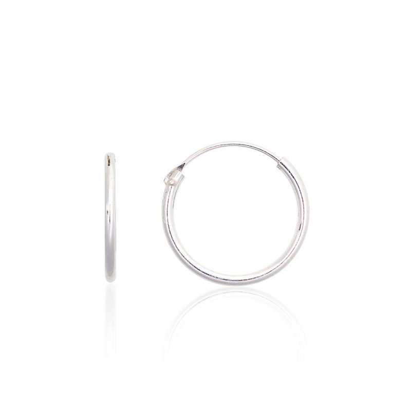 Hõbekõrvarõngad-ringikesed 2203877, Hõbe 925°