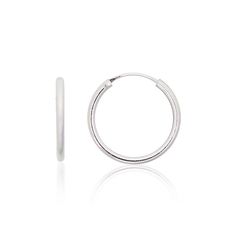 Hõbekõrvarõngad-ringikesed 2203914, Hõbe 925°