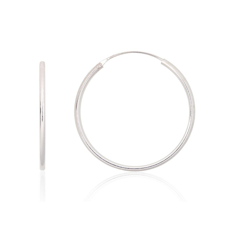 Hõbekõrvarõngad-ringikesed 2203919, Hõbe 925°