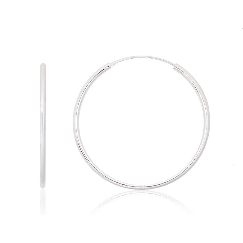 Hõbekõrvarõngad-ringikesed 2203920, Hõbe 925°