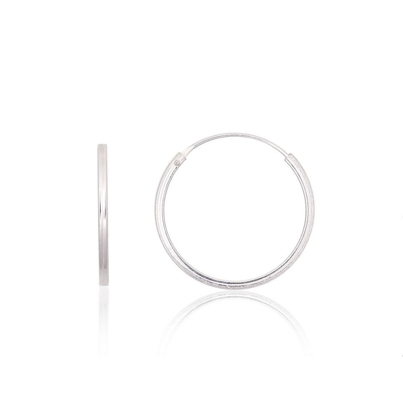 Hõbekõrvarõngad-ringikesed 2203947, Hõbe 925°