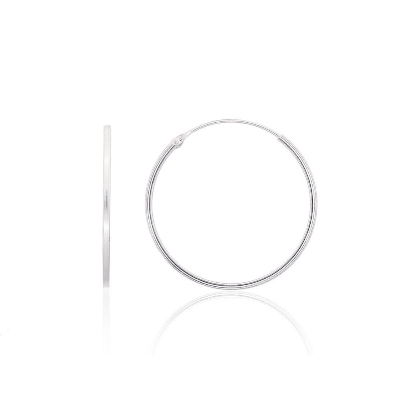 Hõbekõrvarõngad-ringikesed 2203950, Hõbe 925°