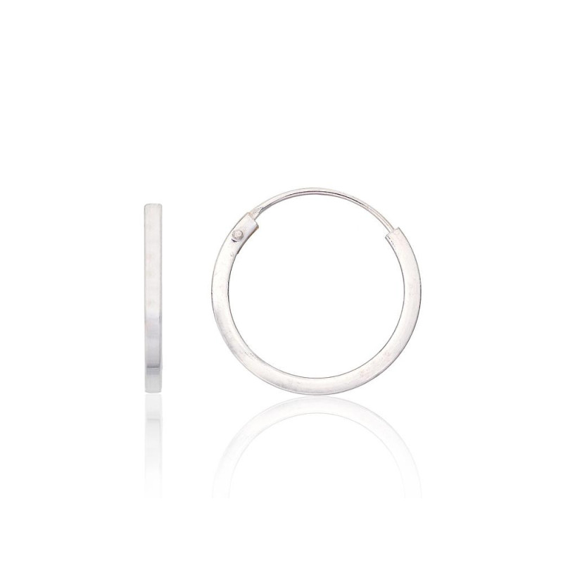 Hõbekõrvarõngad-ringikesed 2203963, Hõbe 925°